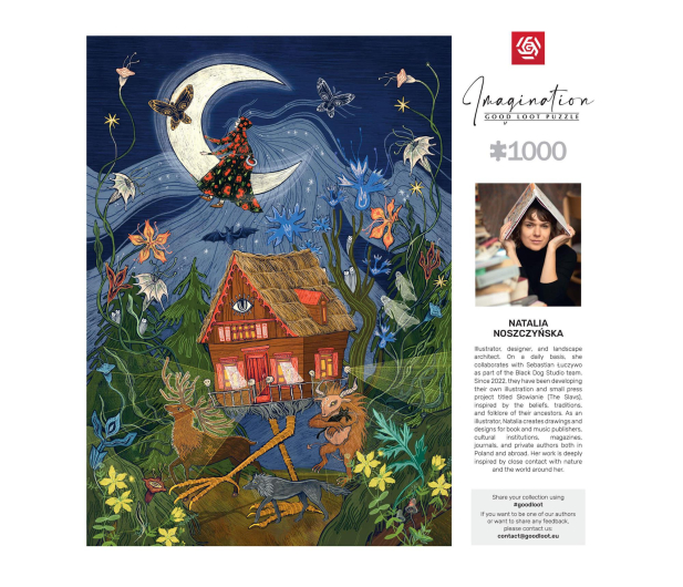 Good Loot Imagination Puzzle: Natalia Noszczyńska Słowiański Świat Nad - 1352594 - zdjęcie 3